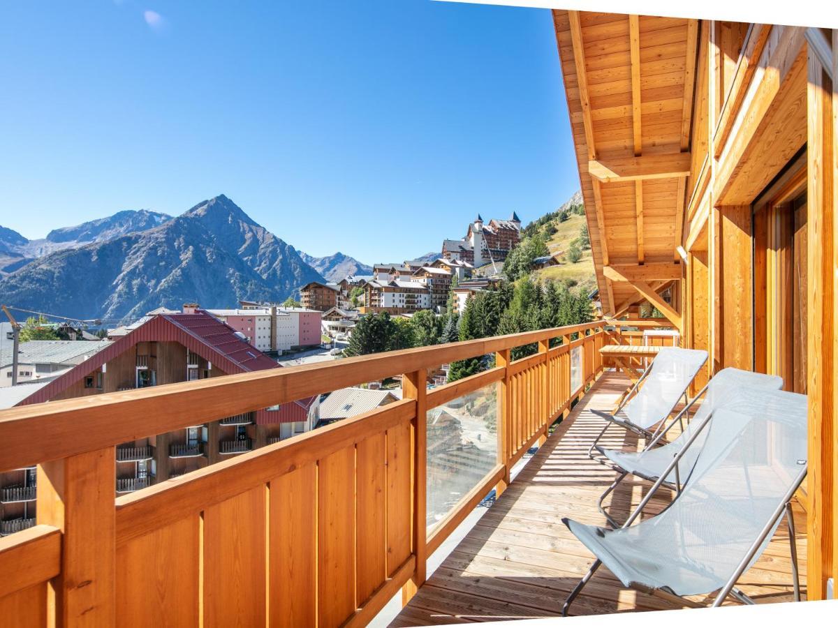 Vacanceole - Residence La Residence เลส์เดอซาลป์ ภายนอก รูปภาพ